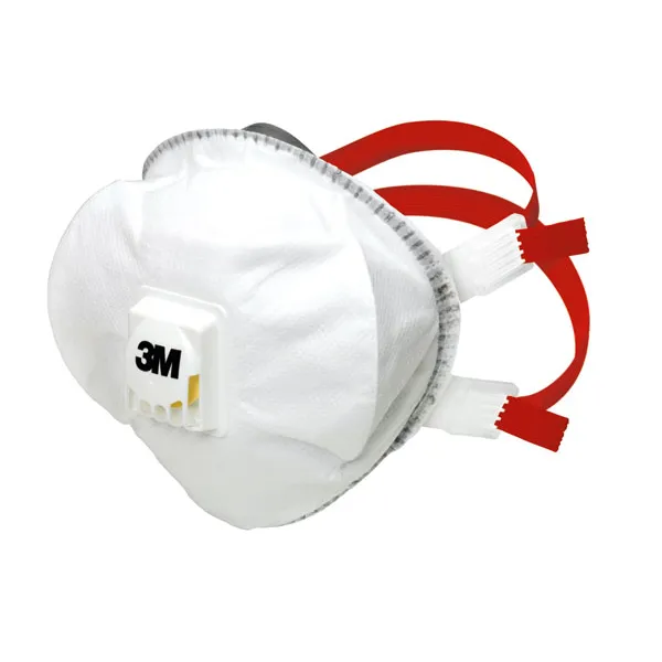 3M 8835+ Mask P3V R (Pack of 5) — White